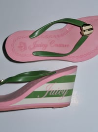 Image 5 of Juicy Couture Pool Wedges - US 5