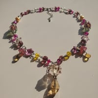 Image 3 of Raspberry Tart Necklace