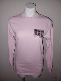 Image 1 of Pale Pink Long Sleeve T Shirt