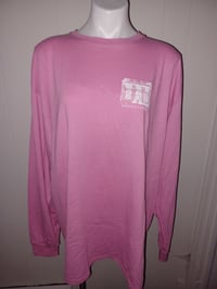 Image 1 of Bright Pink Long Sleeve T Shirt