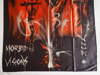 Image 2 of SEPULTURA - Morbid Visions Flag (cloth poster Banner tapestry) Thrash metal Cavalera