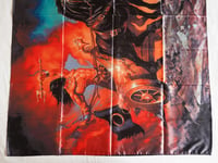 Image 2 of MANOWAR - Greatest hits Flag (cloth poster Banner tapestry) Heavy metal Warriors of the world