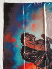 Image 7 of MANOWAR - Greatest hits Flag (cloth poster Banner tapestry) Heavy metal Warriors of the world