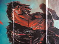 Image 9 of MANOWAR - Greatest hits Flag (cloth poster Banner tapestry) Heavy metal Warriors of the world