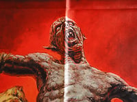 Image 12 of KREATOR - Phantom antichrist Flag (cloth poster Banner tapestry) Thrash metal Mille Petroza