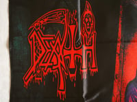 Image 7 of DEATH - Scream bloody gore Flag (cloth poster Banner tapestry) Death metal Chuck Schuldiner