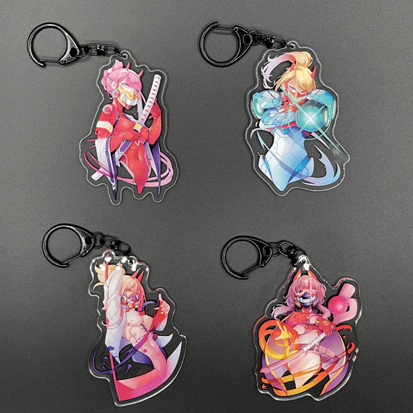 Image of Oni Waifu Keychains!