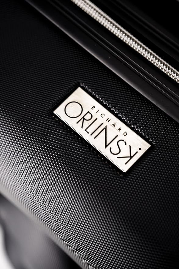 Orlinski Richard Valise Cabine noir argent case suitcase Black Silver kong