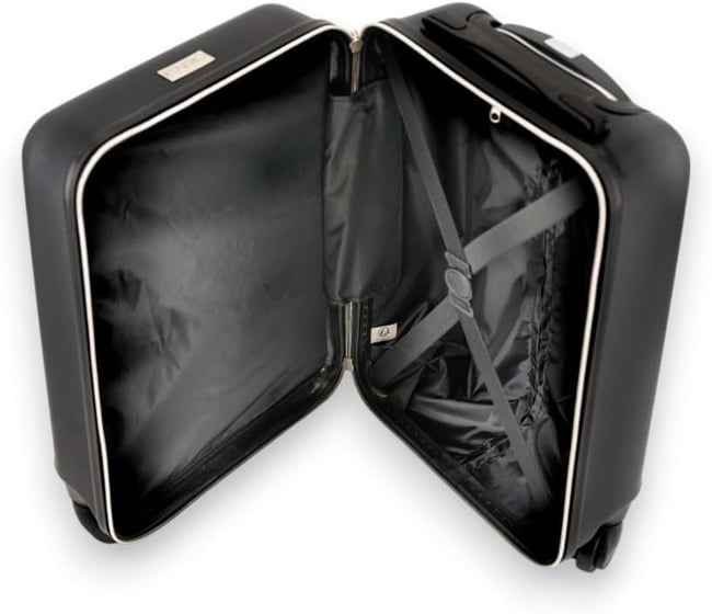 Orlinski Richard Valise Cabine noir argent case suitcase Black Silver kong