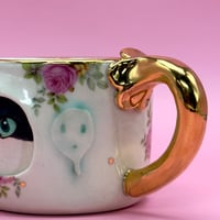 Image 2 of Ghost in the garden mug 