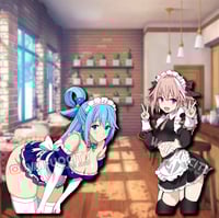 Image 1 of Maid Collection - Konosuba Aqua & Fate/Grand Order Astolfo