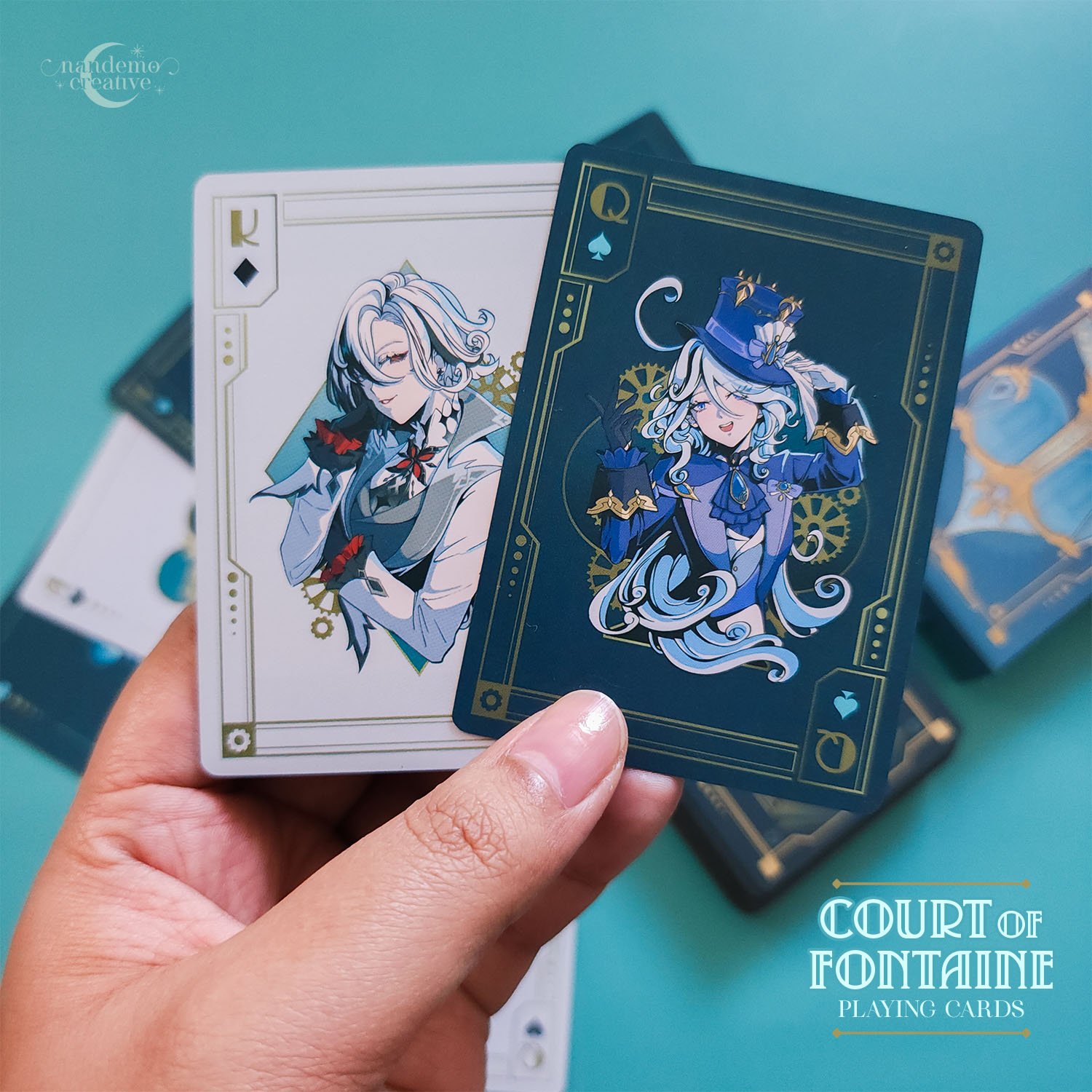 Court of Fontaine Playing Cards | Nandemo Creative