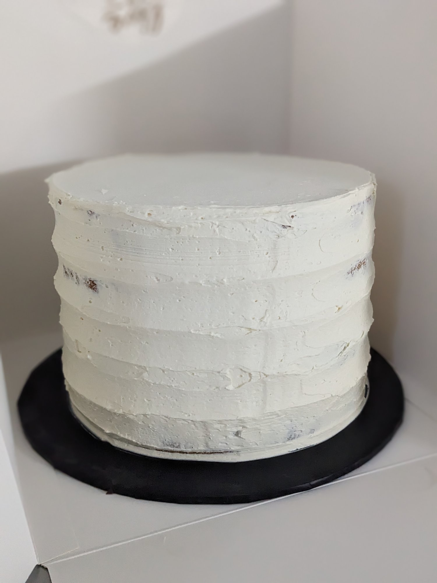 Image of Banana cake with cream cheese frosting 