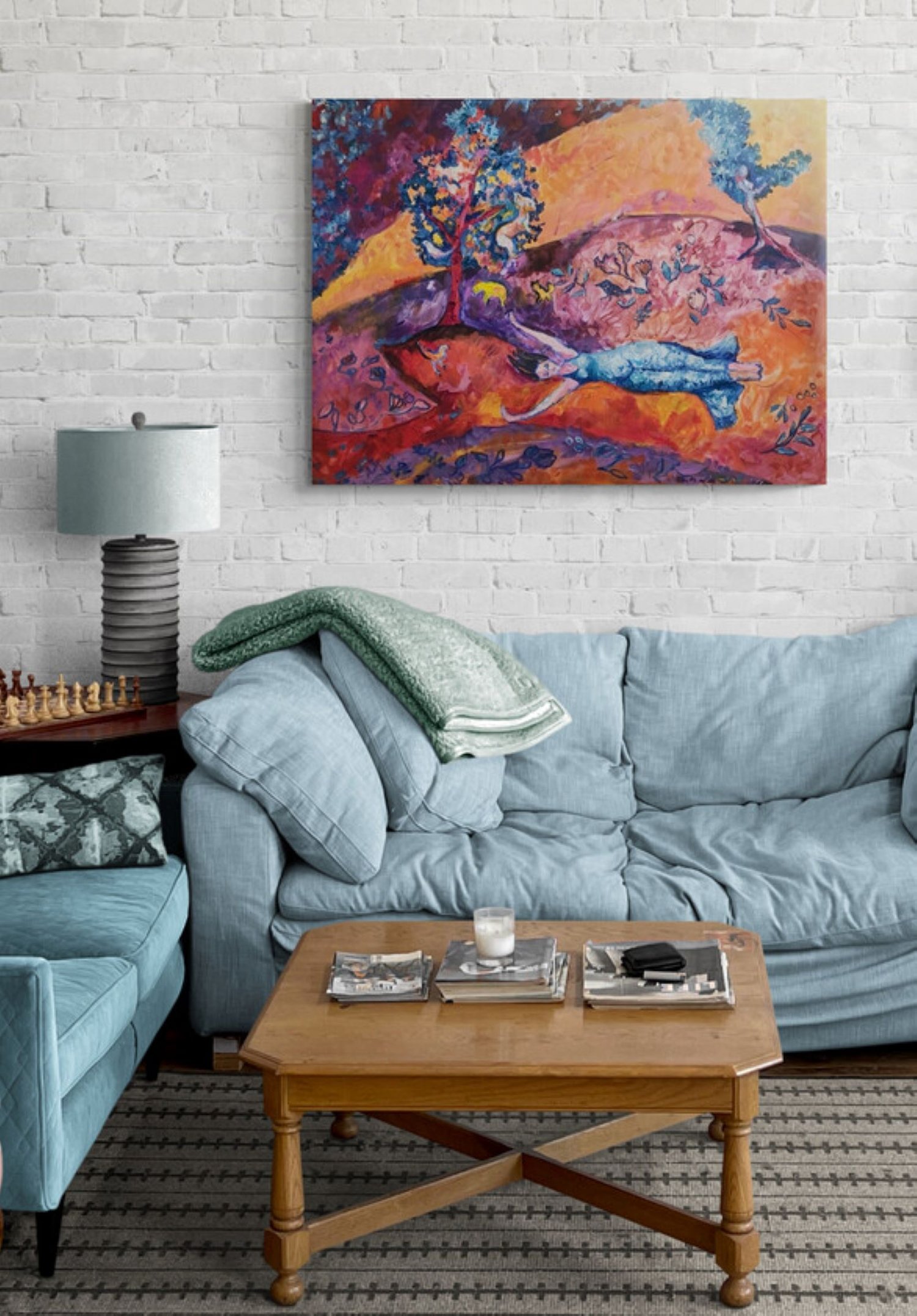 Image of Lying in the grass