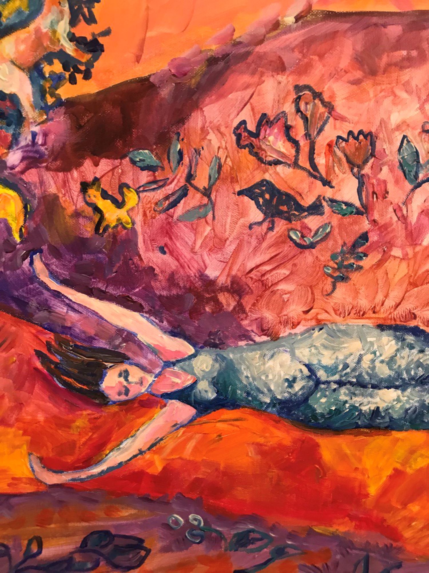 Image of Lying in the grass