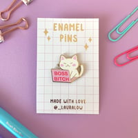 Image 1 of Boss bitch - Pins