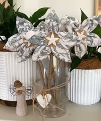 Image 3 of Memory Flowers custom created from a clients loved ones precious top