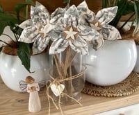 Image 5 of Memory Flowers custom created from a clients loved ones precious top