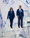 Kamala Harris and Joe Biden original painting 