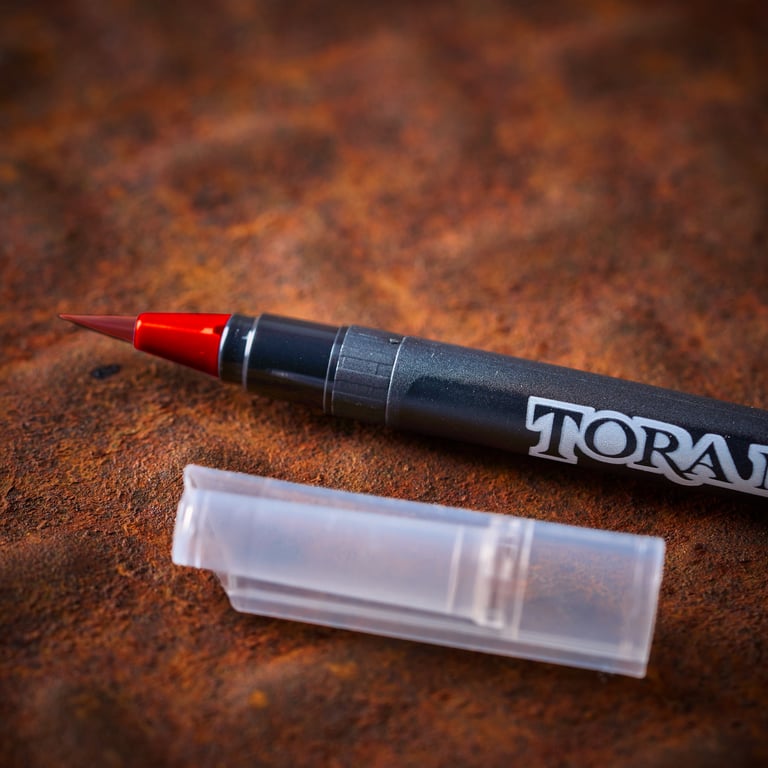 TORA MARKER BRUSH CHI RED Image 2