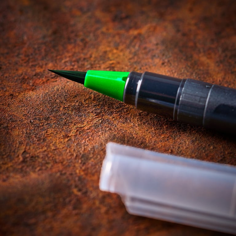 TORA MARKER BRUSH SASA GREEN Image 3