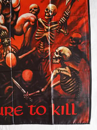 Image 4 of KREATOR - Pleasure to kill Flag (cloth poster Banner tapestry) Thrash metal Mille Petroza