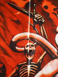 Image 9 of KREATOR - Pleasure to kill Flag (cloth poster Banner tapestry) Thrash metal Mille Petroza