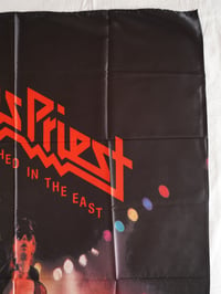 Image 8 of JUDAS PRIEST - Unleashed in the east Flag (cloth poster Banner tapestry) Heavy metal NWOBHM