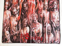 Image 2 of CANNIBAL CORPSE - The bleeding Flag (cloth poster Banner tapestry) Death metal Gore