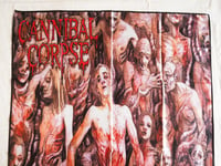 Image 6 of CANNIBAL CORPSE - The bleeding Flag (cloth poster Banner tapestry) Death metal Gore