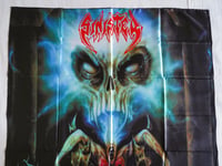 Image 8 of SINISTER - Diabolical Summoning Flag (cloth poster Banner tapestry) Old school Death metal