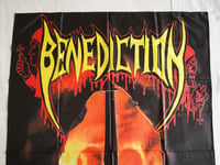 Image 6 of BENEDICTION - Subconscious terror Flag (cloth poster Banner tapestry) Old school Death metal