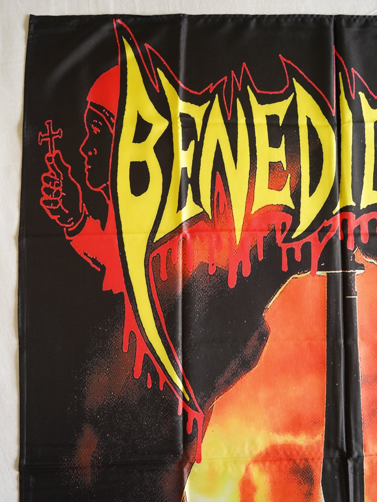 BENEDICTION - Subconscious terror Flag (cloth poster Banner