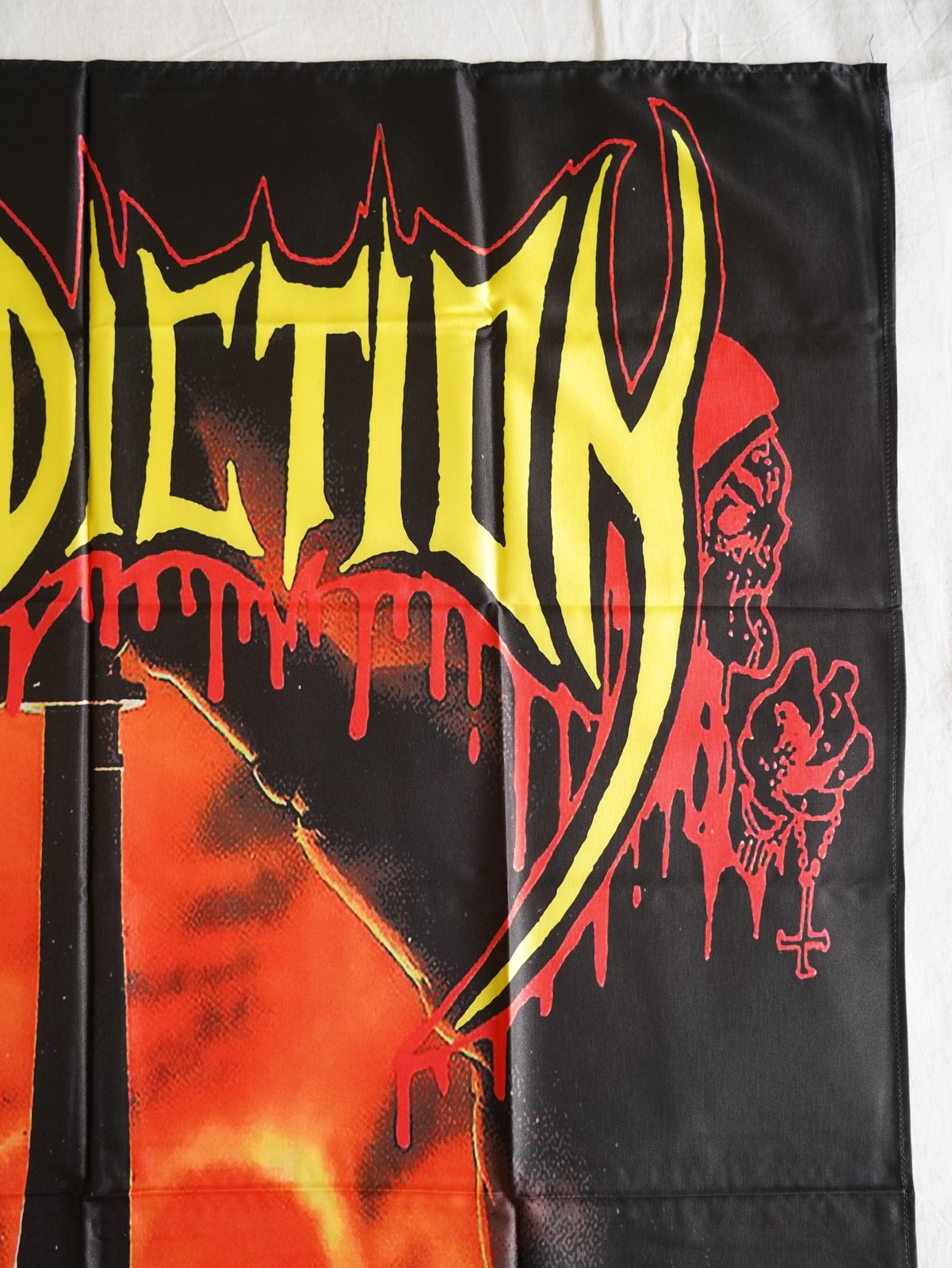 BENEDICTION - Subconscious terror Flag (cloth poster Banner