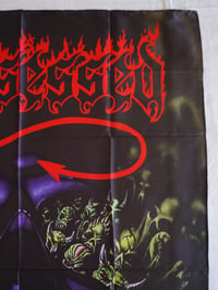 Image 8 of POSSESSED - The eyes of horror Flag (cloth poster Banner tapestry) Old school Death metal