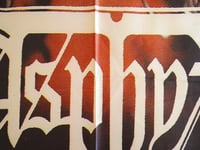 Image 2 of ASPHYX - The rack Flag (cloth poster Banner tapestry) Old school Death metal Pestilence