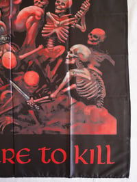 Image 4 of KREATOR - Pleasure to kill Flag (cloth poster Banner tapestry) Teutonic Thrash metal