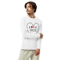 Image 3 of Men Long Sleeve LIFE LESSONS Fitted Crew