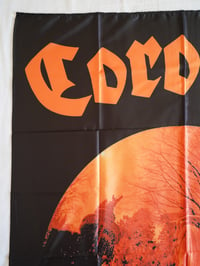 Image 8 of CORONER - R.I.P Flag (cloth poster Banner tapestry) Old school Thrash metal Sodom