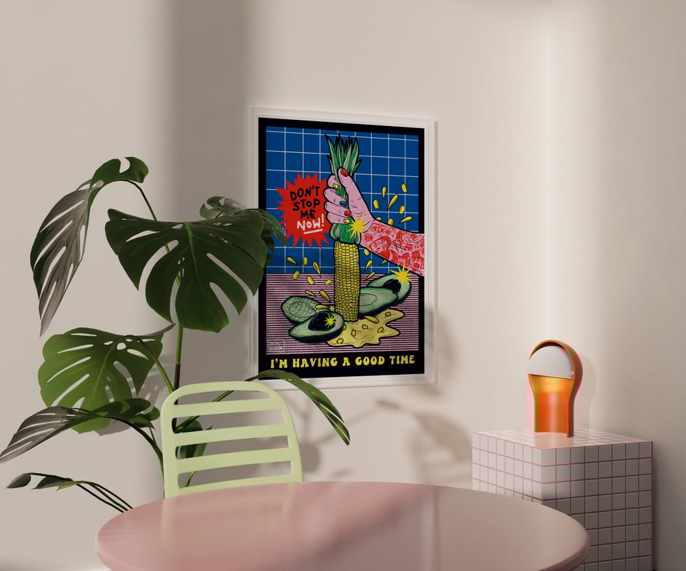 'DON'T STOP ME' Poster (A3)