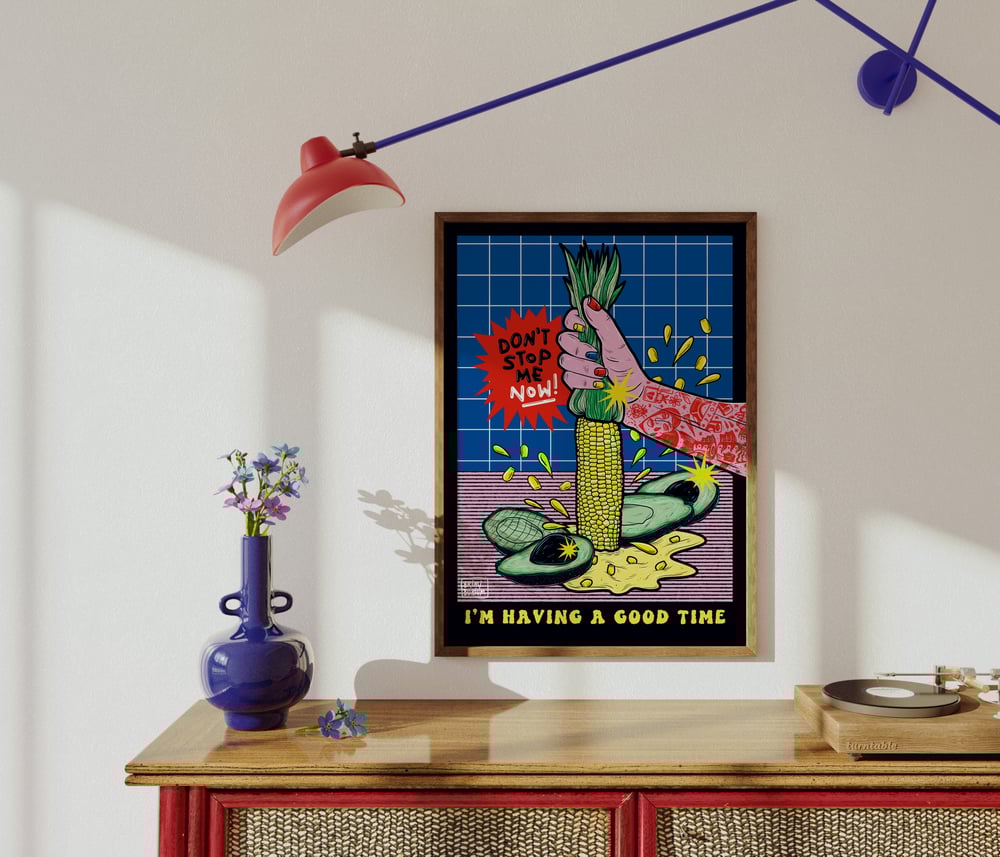 'DON'T STOP ME' Poster (A3)