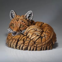 Image 4 of Edge Sculpture "Curled Up Fox"