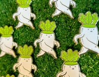 Running Radish Pin