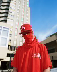 Image 2 of RED HUSTLA T SHIRT
