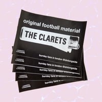 Original Football Material Stickers