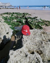 Image 3 of HUSTLA RED ADJUSTABLE HAT