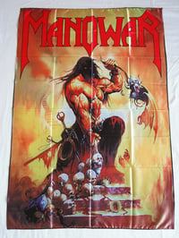 Image 1 of MANOWAR - Agony and ecstasy Flag (cloth poster Banner tapestry) Heavy Power metal