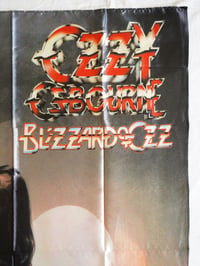 Image 6 of OZZY OSBOURNE - Blizzard of Ozz Flag (cloth poster Banner tapestry) Heavy metal NWOBHM