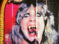 Image 5 of OZZY OSBOURNE - Speak of the devil Flag (cloth poster Banner tapestry) Heavy metal NWOBHM