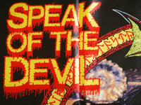 Image 9 of OZZY OSBOURNE - Speak of the devil Flag (cloth poster Banner tapestry) Heavy metal NWOBHM